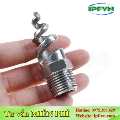 Béc Phun Nước DN20 Inox 316L Dạng Xoắn-1