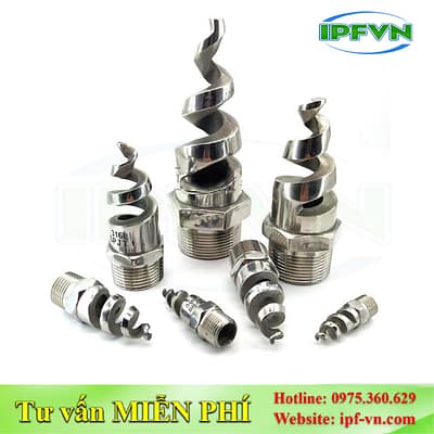 Béc Phun Nước DN20 Inox 316L Dạng Xoắn-2